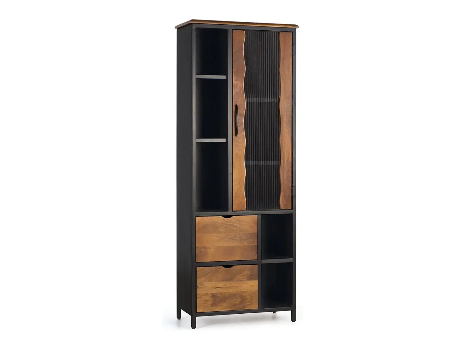 Giner y colomer Vitrine em madeira e metal.^ Vitrina