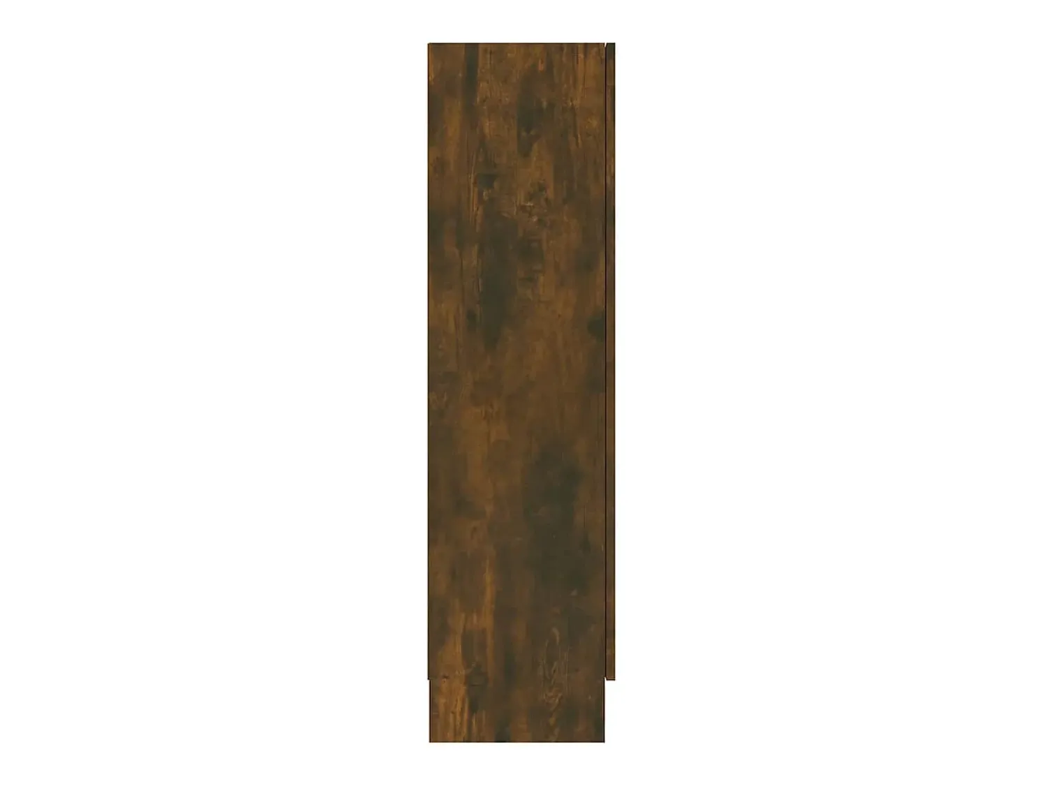 Vitrina|vidaxl Vitrine 82,5x30,5x115 cm derivados de madeira carvalho fumado Castanho