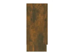 Vitrina* Vitrine 120x30,5x70 cm derivados de madeira carvalho fumado PT189152 Castanho