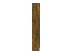 Vitrina*vidaxl Vitrine 82,5x30,5x185 cm derivados de madeira carvalho fumado Castanho