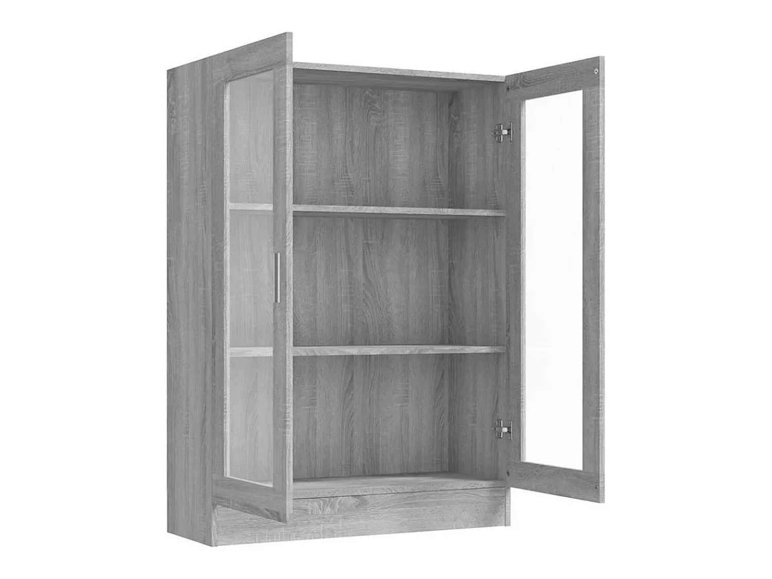 vidaxl Vitrine 82,5x30,5x115 cm derivados de madeira sonoma^ Vitrina