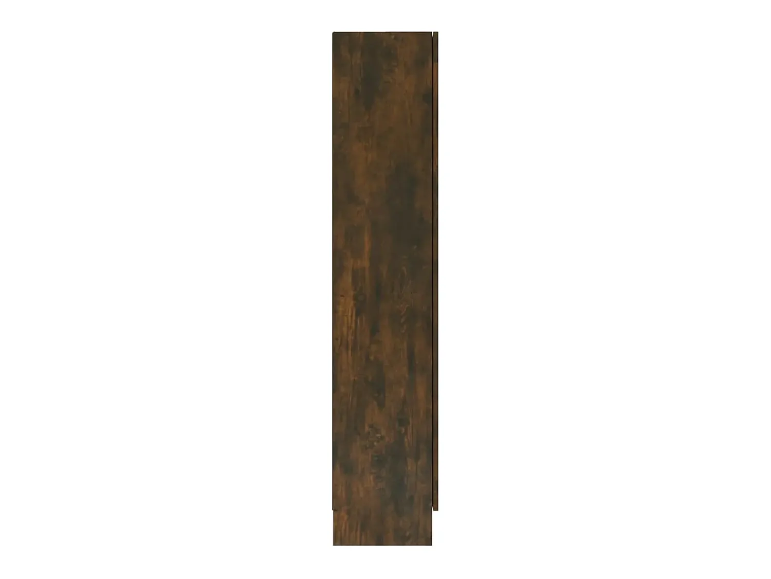 vidaxl Vitrine 82,5x30,5x150 cm derivados de madeira carvalho fumado^ Vitrina