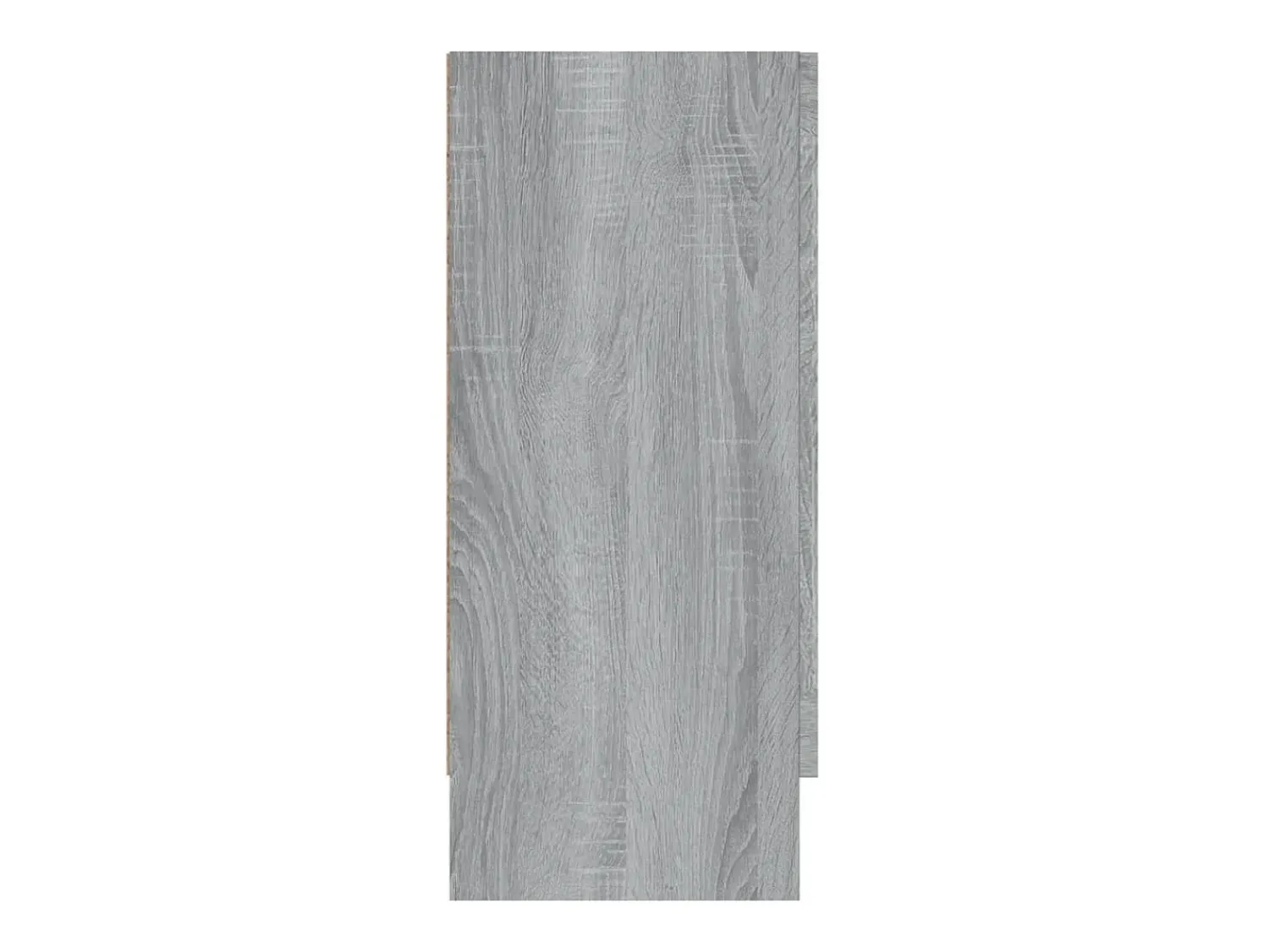 Vitrina| Vitrine 120x30,5x70 cm derivados de madeira sonoma PT654606 Cinzento