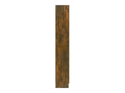 Vitrina| Vitrine 82,5x30,5x185,5 cm derivados de madeira carvalho fumado PT359749 Castanho