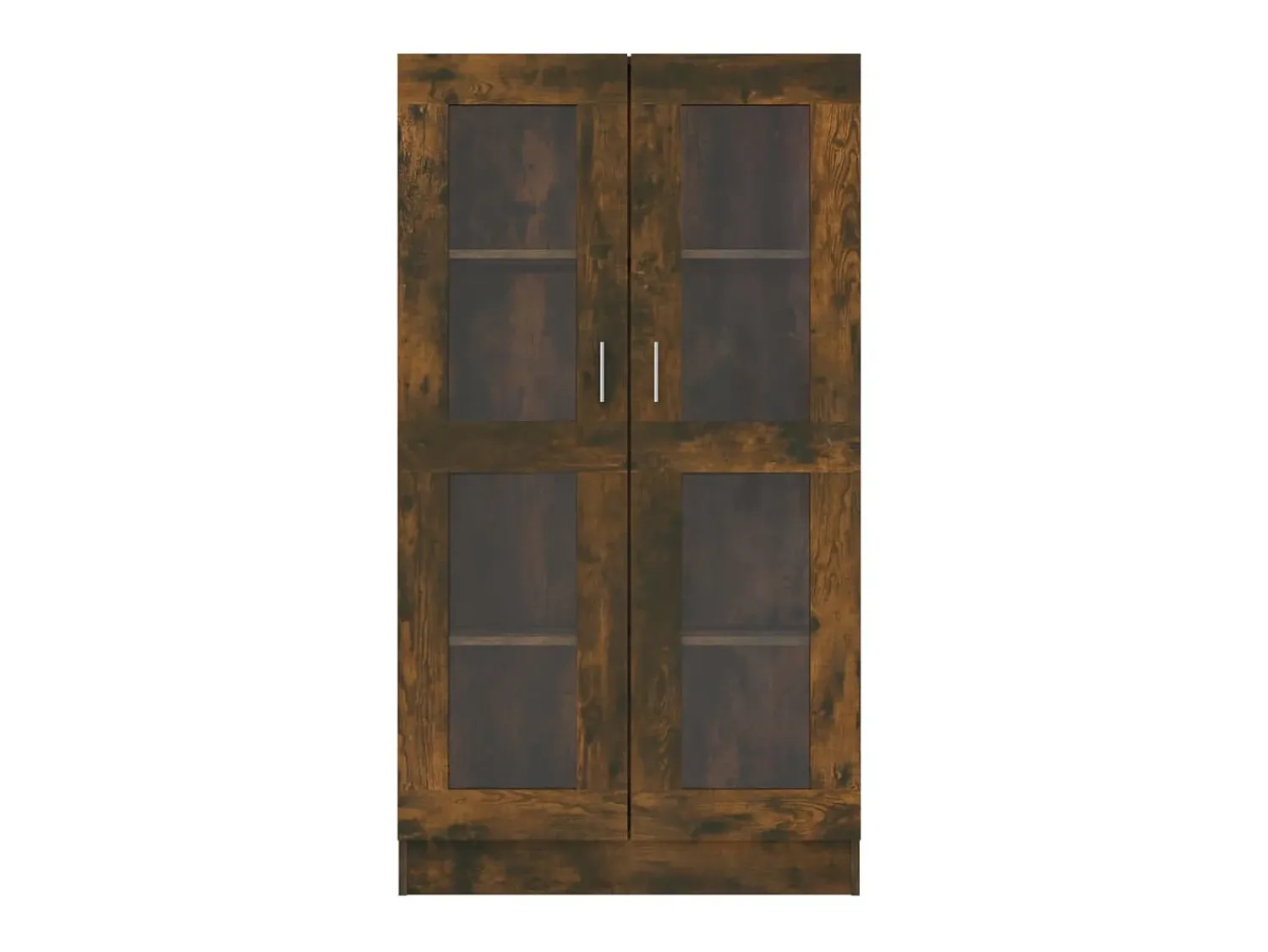 Vitrina* Vitrine 82,5x30,5x150 cm derivados de madeira carvalho fumado PT346945 Castanho