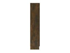 Vitrina* Vitrine 82,5x30,5x150 cm derivados de madeira carvalho fumado PT346945 Castanho