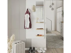 Vicco Wandgarderobe /carvalho 70x15x150 jochen^ Cabide De Pé