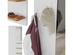 Vicco Wandgarderobe /carvalho 70x15x150 jochen^ Cabide De Pé