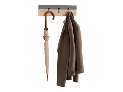 Vicco Wandgarderobe carvalho antracite/goldkraft 60x1.6x15 orlando^ Cabide De Pé
