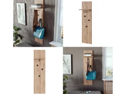 Vicco Wandgarderobe carvalho goldkraft 36x21.6x135 siri^ Cabide De Pé