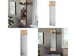 Discount Vicco Wandgarderobe carvalho goldkraft 36x21.6x135 siri Natural escuro