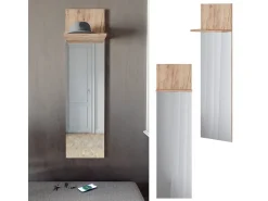 Discount Vicco Wandgarderobe carvalho goldkraft 36x21.6x135 siri Natural escuro