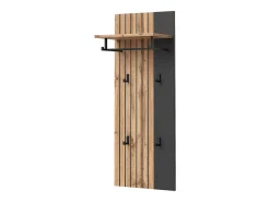 Clearance Vicco Wandgarderobe carvalho wotan 43x26.6x110 amber Natural escuro