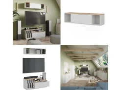 Vicco Wandregal /sonoma 120x30x30 betti^ Prateleira