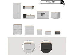 Vicco Wandregal /sonoma 120x30x30 betti^ Prateleira