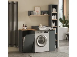 Prateleira*Vicco Wandregal carvalho antracite/goldkraft 93.4x20x20 viktor Cinza antracite