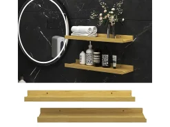 Prateleira|Vicco Wandregal madeira natural 50x15x4 linus Natural claro