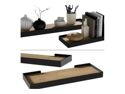Online Vicco Wandregal /carvalho 60x15x3 erni Preto