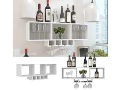 Vicco Weinglasregal 90x32.5x22 vin^ Acessórios De Arrumação|Acessório Vinho E Bar