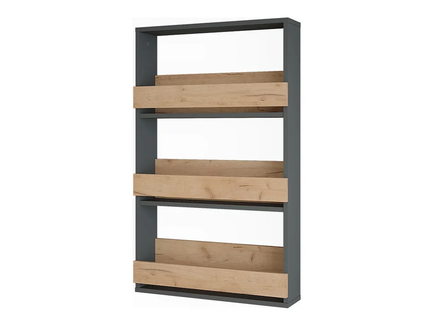 Vicco Weinglasregal carvalho goldkraft/antracite 60x15.1x98 repose^ Acessórios De Arrumação|Acessório Vinho E Bar