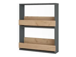 Best Vicco Weinglasregal carvalho goldkraft/antracite 60x15.1x72 repose Natural escuro