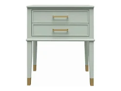 Dorel Home Westerleigh |Mesa de centro com 1 gaveta em MDF branco^ Mesa De Apoio