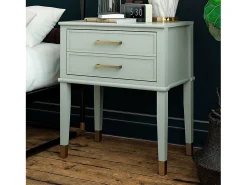Dorel Home Westerleigh |Mesa de centro com 1 gaveta em MDF branco^ Mesa De Apoio