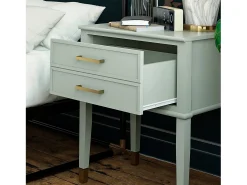 Dorel Home Westerleigh |Mesa de centro com 1 gaveta em MDF branco^ Mesa De Apoio