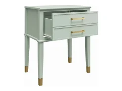 Dorel Home Westerleigh |Mesa de centro com 1 gaveta em MDF branco^ Mesa De Apoio