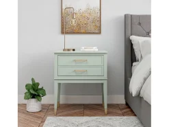 Dorel Home Westerleigh |Mesa de centro com 1 gaveta em MDF branco^ Mesa De Apoio