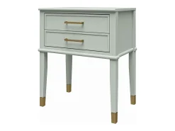 Dorel Home Westerleigh |Mesa de centro com 1 gaveta em MDF branco^ Mesa De Apoio
