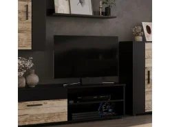 Vicco Wohnwand antracite/bege 139.8x35.4x38.9 berno^ Móvel De Tv