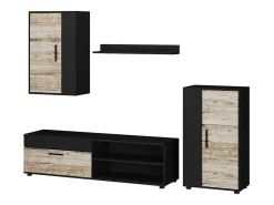Vicco Wohnwand antracite/bege 139.8x35.4x38.9 berno^ Móvel De Tv