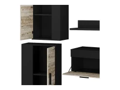 Vicco Wohnwand antracite/bege 139.8x35.4x38.9 berno^ Móvel De Tv