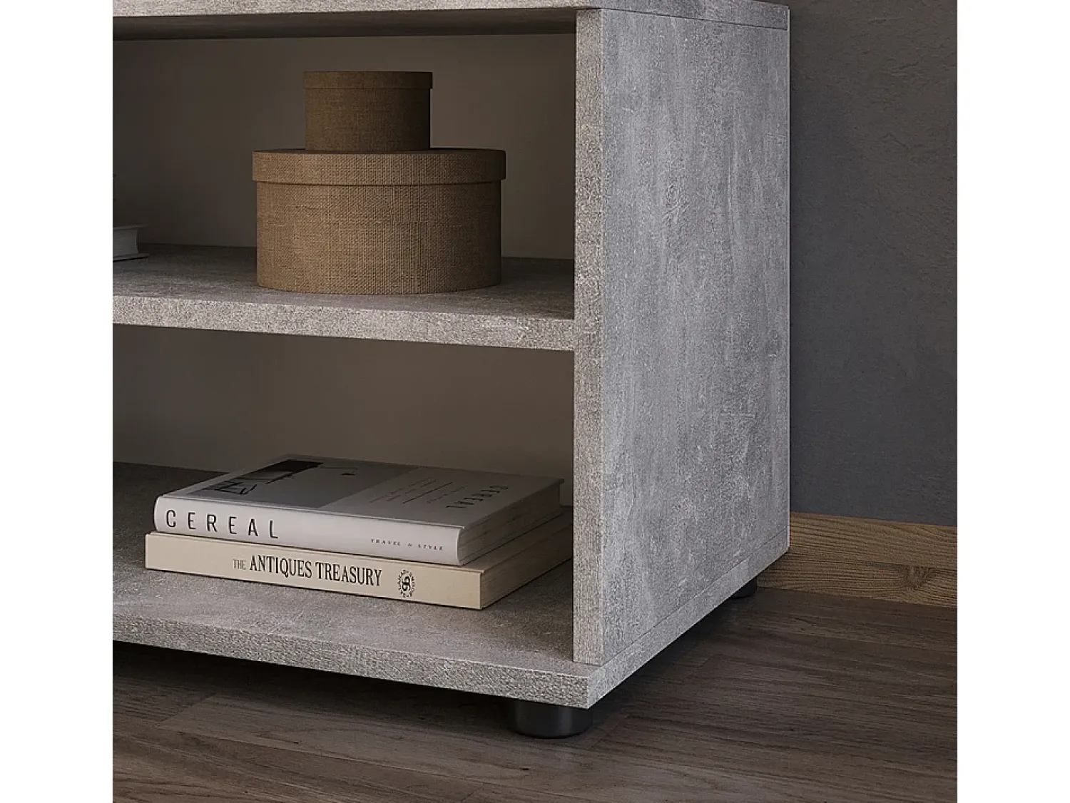 Vicco Wohnzimmerschrank betão 70.8x35.3x38.9 berno^ Prateleira