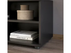 Prateleira|Vicco Wohnzimmerschrank 70.8x35.3x38.9 berno Preto