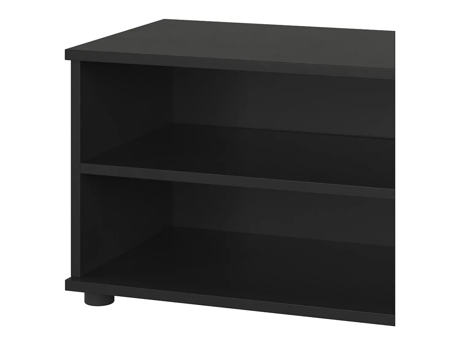 Prateleira|Vicco Wohnzimmerschrank 70.8x35.3x38.9 berno Preto