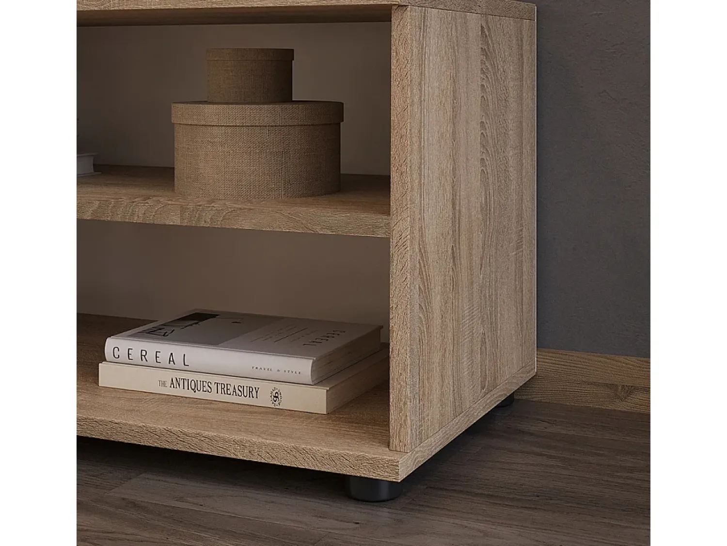 Prateleira*Vicco Wohnzimmerschrank sonoma 70.8x35.3x38.9 berno Natural claro