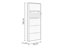 Online duehome Zapatero Nia 5 Puertas Cinzento