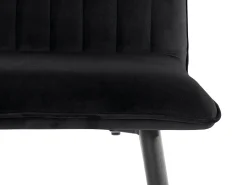 Loft24 Zeta | Conjunto de 2 banquetas de bar em veludo^ Banco